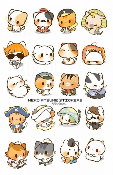 101+ Hình Vẽ Sticker Cute Đơn Giản Đáng Yêu Dễ Vẽ