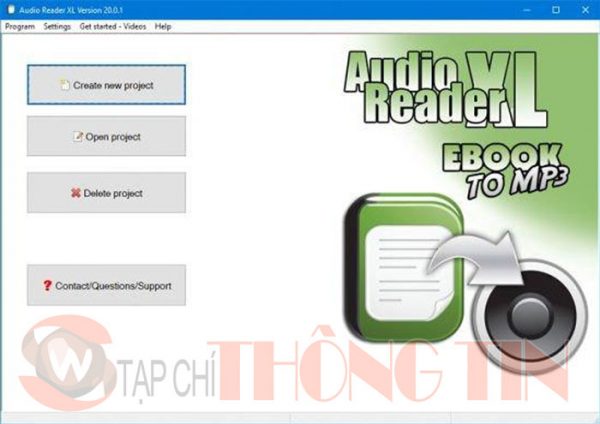 Download phần mềm Audio Reader XL 21.0.0 Portable