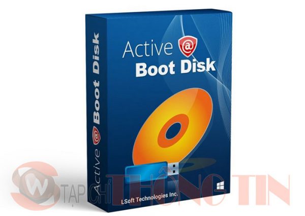 Download phần mềm Active@ Boot Disk 17.0 Bootable