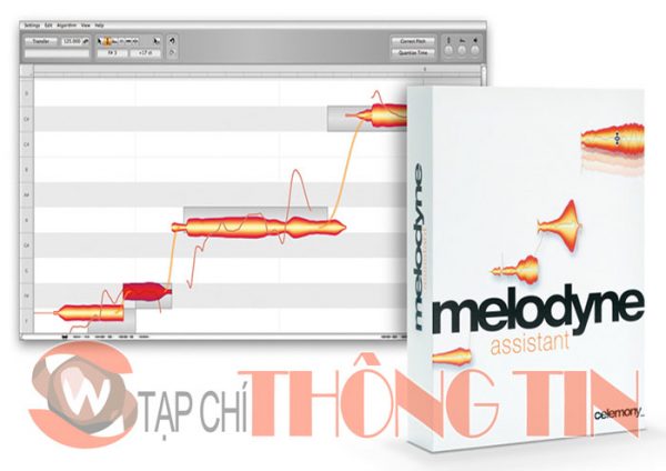 Download phần mềm Celemony Melodyne