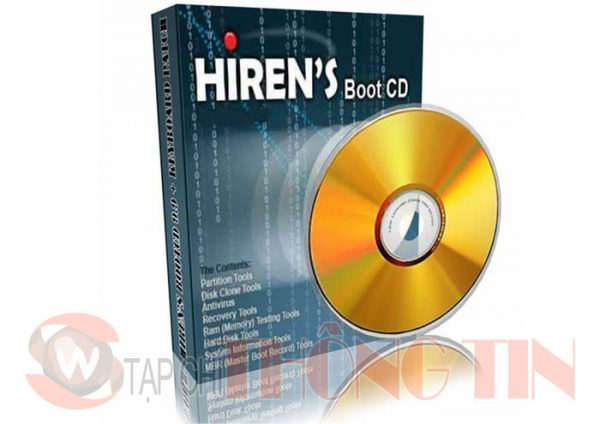 Download tải về phần mềm Hiren’s BootCD 16.2 Bản Full Crack