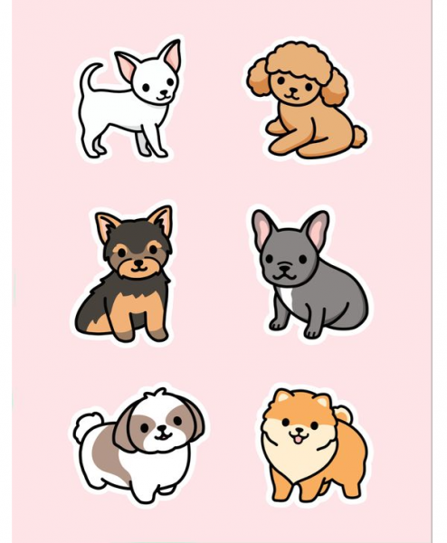 101+ Hình Vẽ Sticker Cute Đơn Giản Đáng Yêu Dễ Vẽ