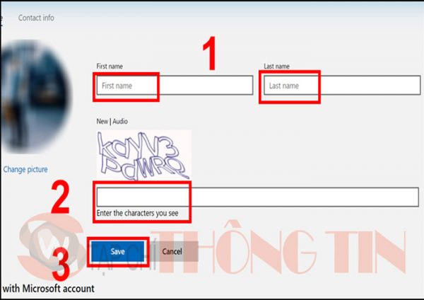 Cách đổi tên User trong win 10 bằng tài khoản Microsoft - Bước 4