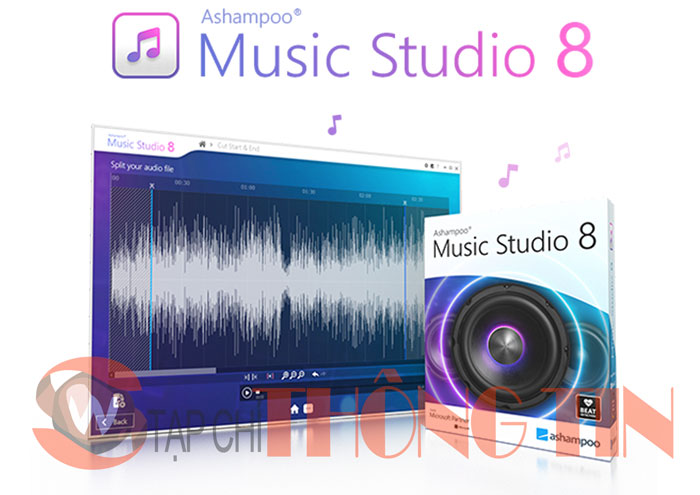 Download phần mềm Ashampoo Music Studio 8