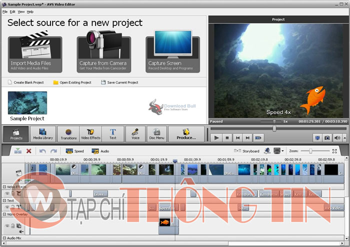 Download phần mềm AVS Video Editor