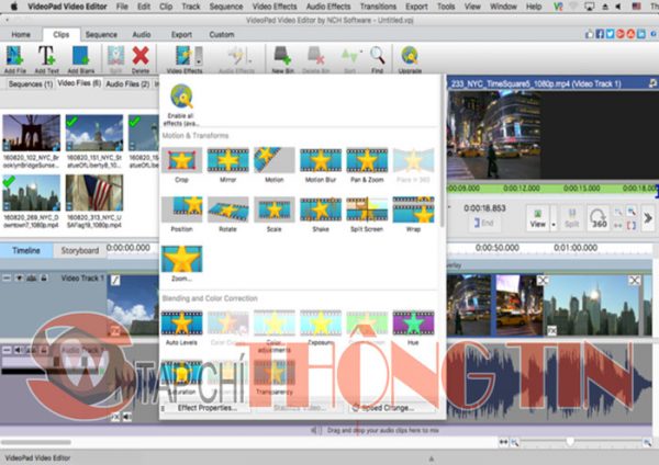 Download phần mềm Videopad Video Editor Pro