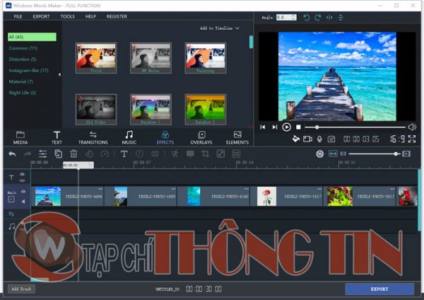 Download phần mềm Windows Movie Maker