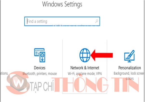 Cách cài đặt VPN cho Win 10 - Bước 2