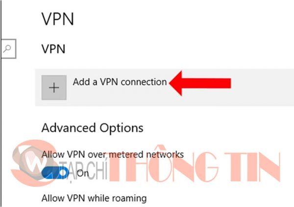 Cách cài đặt VPN cho Win 10 - Bước 4