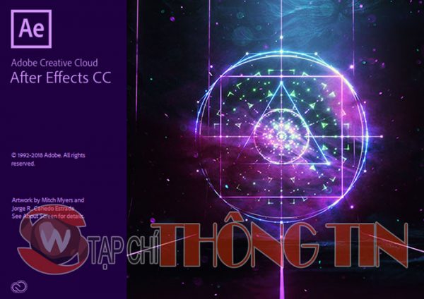 Download phần mềm Adobe After Effects CC 2018