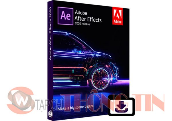 Dowload phần mềm Adobe After Effects CC 2020