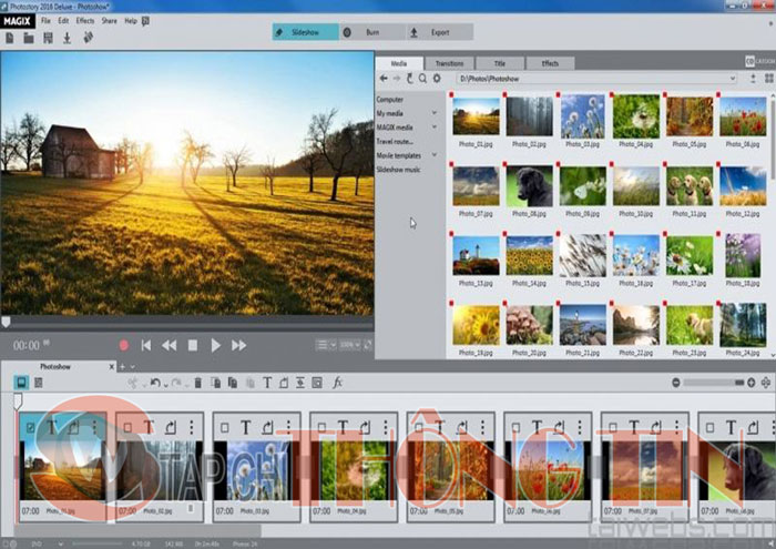 Download phần mềm MAGIX Photostory Deluxe 2020