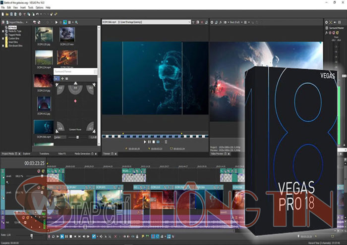 Download phần mềm MAGIX VEGAS Pro 18.0.0.527