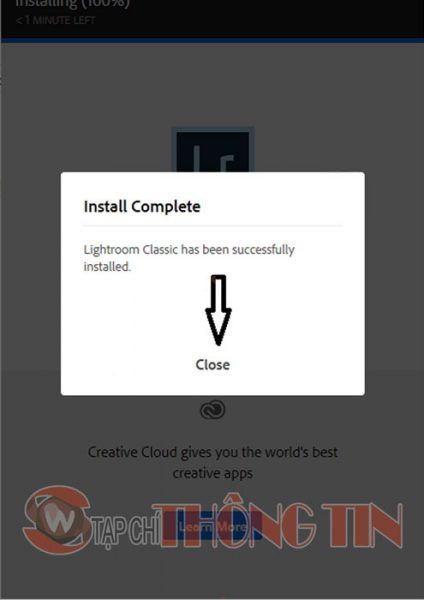 Hướng dẫn cài đặt Adobe Lightrom Classic CC 2020 Bước 4