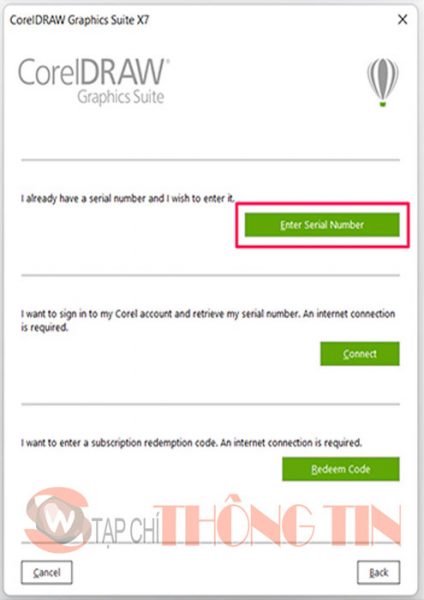 Hướng dẫn cài đặt CorelDraw X7 Bước 8,2