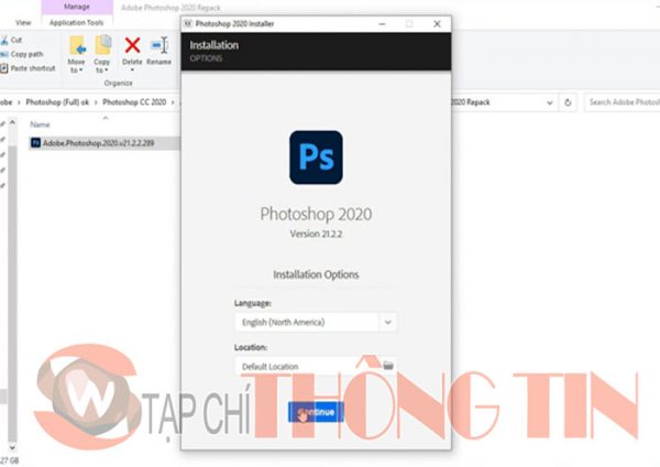 Hướng dẫn cài đặt photoshop cc 2020 - Bước 4