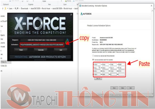 Hướng dẫn crack phần mềm AutoCAD 2020