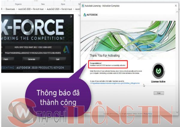 Hướng dẫn crack phần mềm AutoCAD 2020