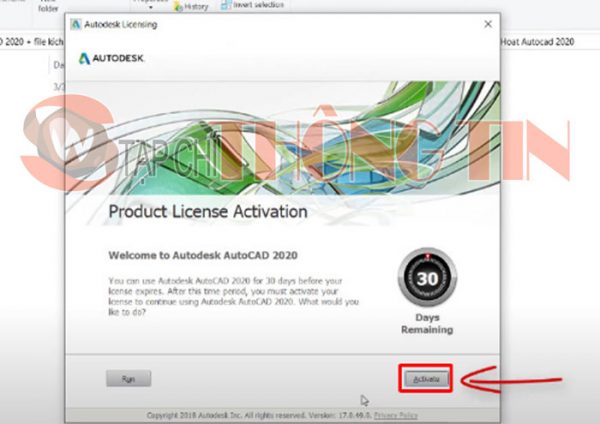 Hướng dẫn crack phần mềm AutoCAD 2020