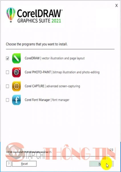 Hướng dẫn cài đặt CorelDRAW 2021 Bước 6