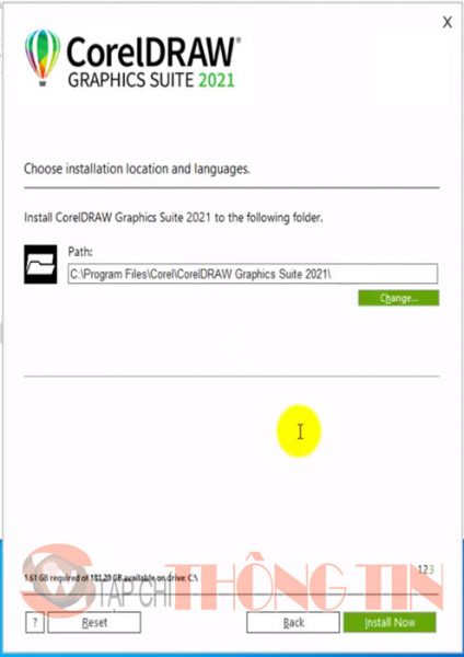 Hướng dẫn cài đặt CorelDRAW 2021 Bước 7