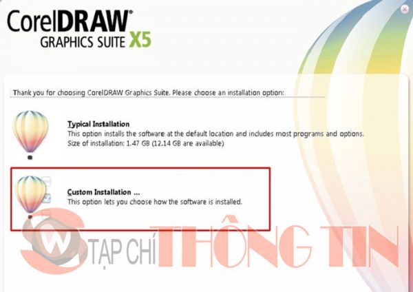 Hướng dẫn cài đặt CorelDraw X5 Bước 3