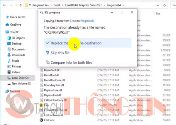 Hướng dẫn crack CorelDRAW 2021 Bước 4
