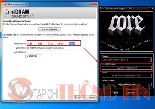 Hướng dẫn crack phần mềm Coreldraw X5 - Bước 5