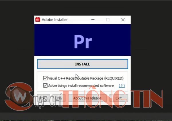 Hướng dẫn cài đặt Adobe Premiere Pro CC 2021 Bước 3,2