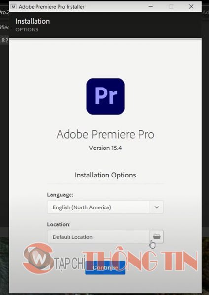 Hướng dẫn cài đặt Adobe Premiere Pro CC 2021 Bước 5